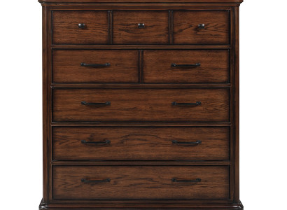 Landhaus Stil Möbel Hoch Kommode Schrank Designer Schränke Braun Sideboard Neu